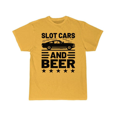 Slot Car Racing Nostalgic Muscle Car Project Car T-Shirt THE AV8R